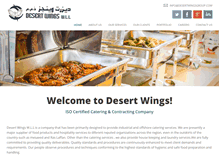 Tablet Screenshot of desertwingsgroup.com